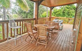 Chalet de 2 chambres avec vue sur la mer jardin clos et wifi a Saint Leu Saint Leu